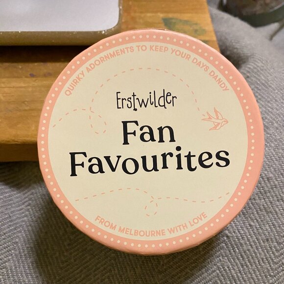 Erstwilder Anouk's Lost Letter Resin Brooch NWT - Picture 3 of 4